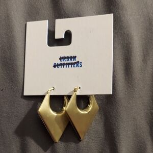 Urban Outfitters Gold Geometric Earrings